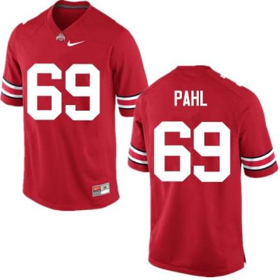 NCAA Ohio State Buckeyes Men's #69 Brandon Pahl Red Nike Football College Jersey JCP2545JV